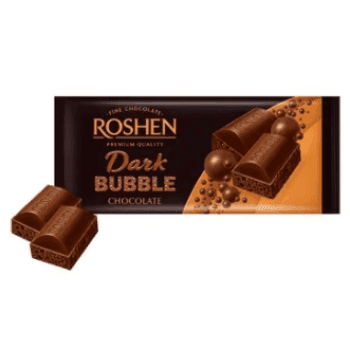ROSHEN PORISTIY PLITKA QORA 80 GM